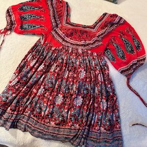 Free people square neck dress